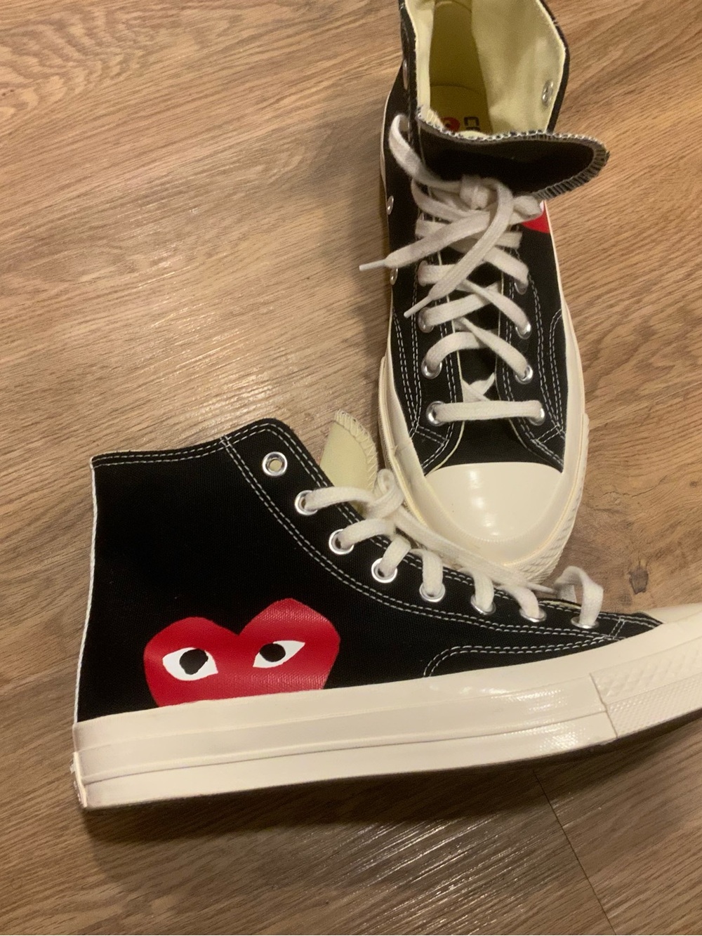 Converse Play Comme Des Garçons
